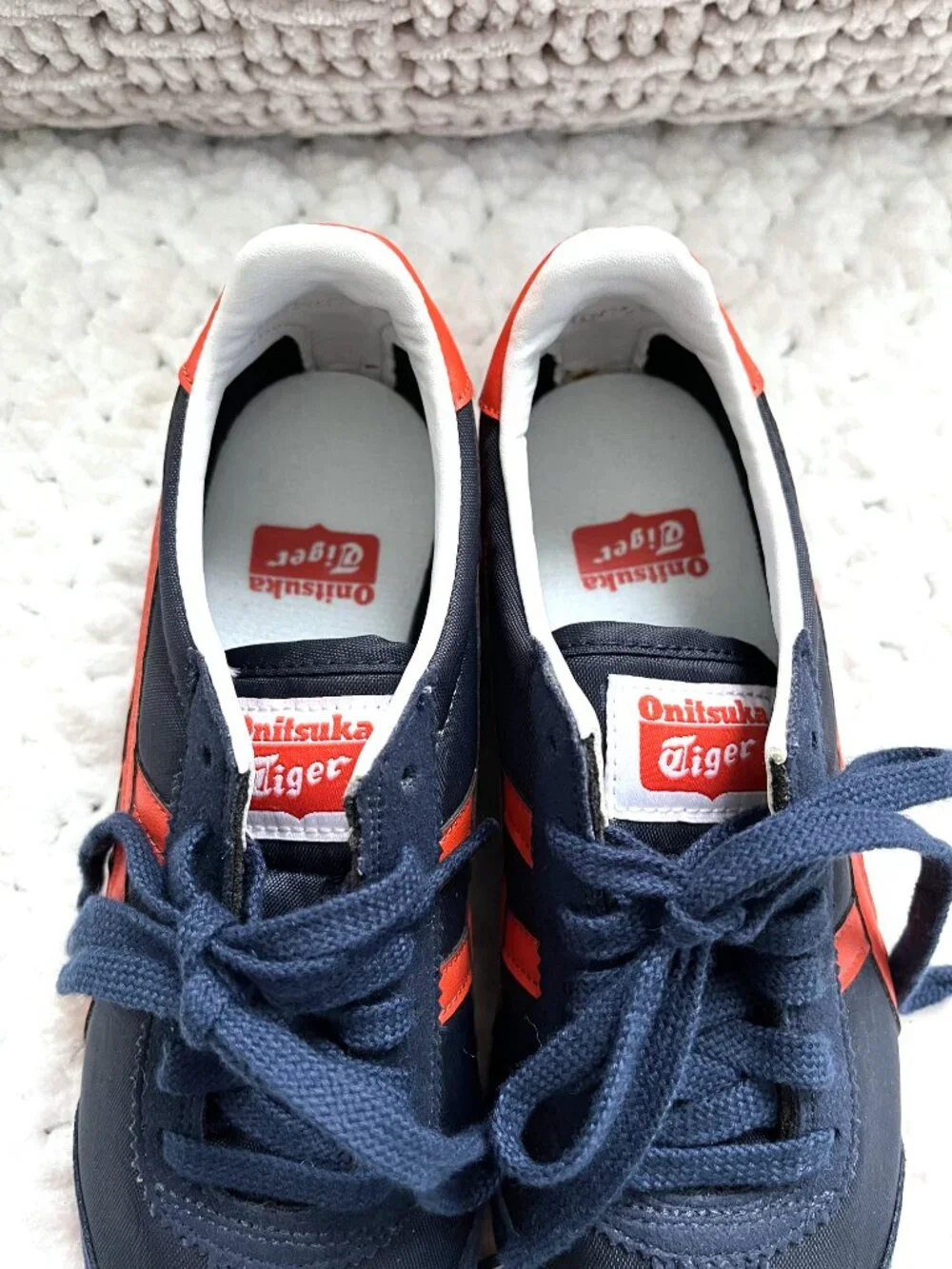 Onitsuka Tiger Serrano by Asics Sneakers (Blue/Orange) 2Y
